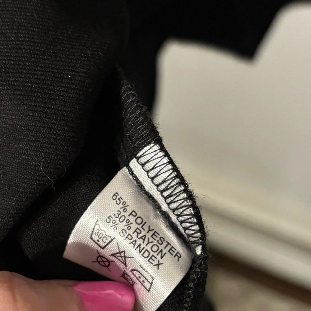 NWT ✨ Petit Clair Girls' Black Velvet Bow Collar Dress - size 14